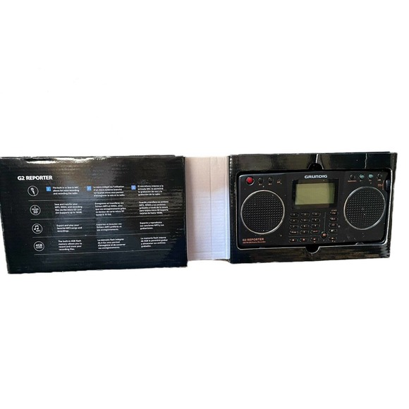 Eton Grundig G2 Reporter AM FM Shortwave Radio 4GB Micro SD NG2B Excellent Con. - Picture 4 of 7
